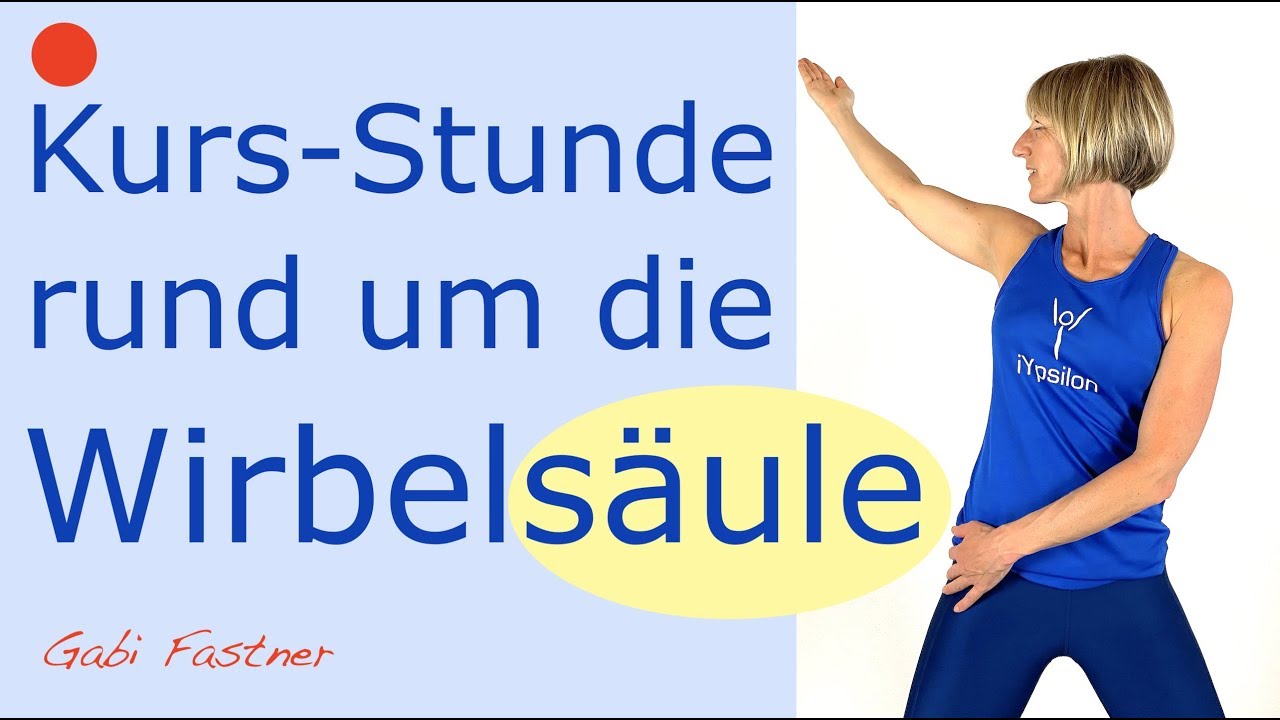 🍭50 min. Wirbelsäulen-Gymnastik | ohne Hilfsmittel