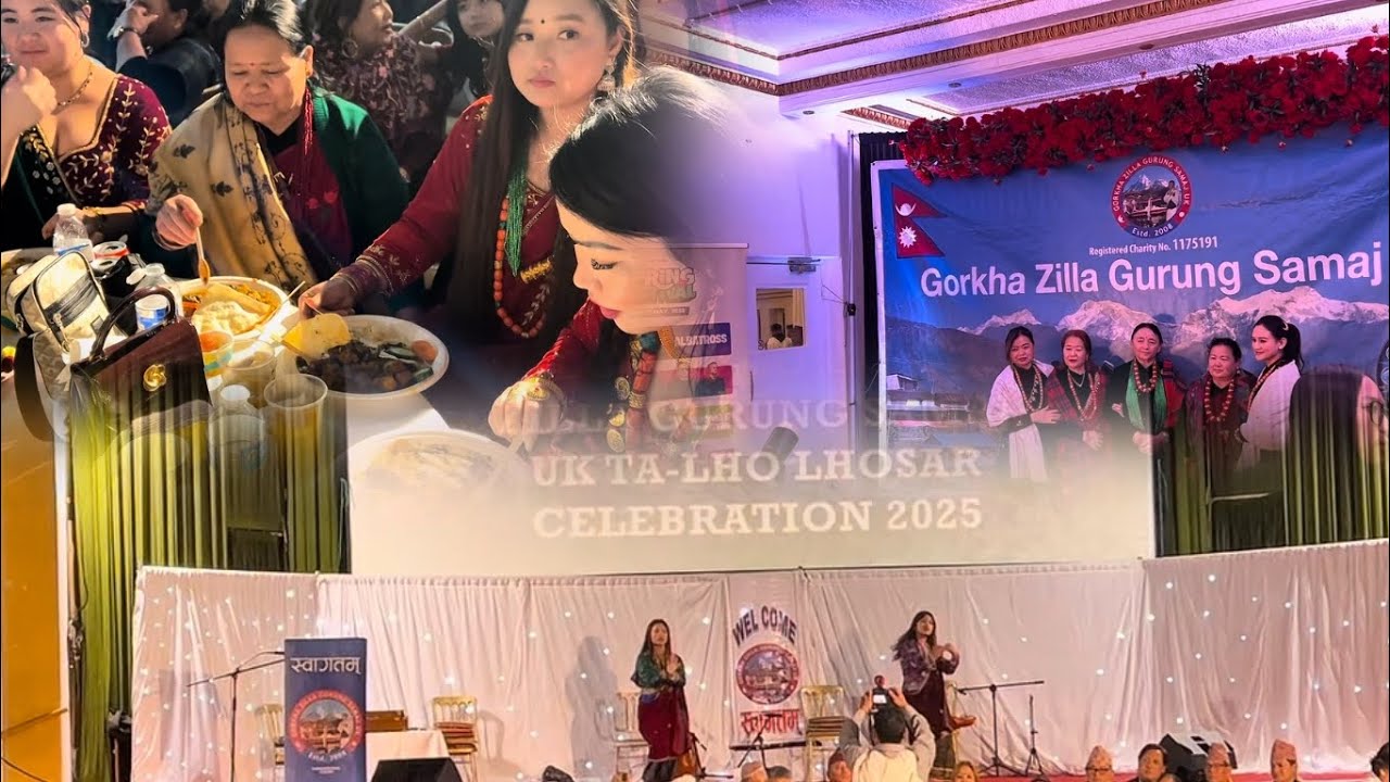 Gorkha Zilla Gurung Samaj UK | Ta-Lho Lhosar Celebration 2025 | Empire, Aldershot, UK 🇳🇵🇬🇧 