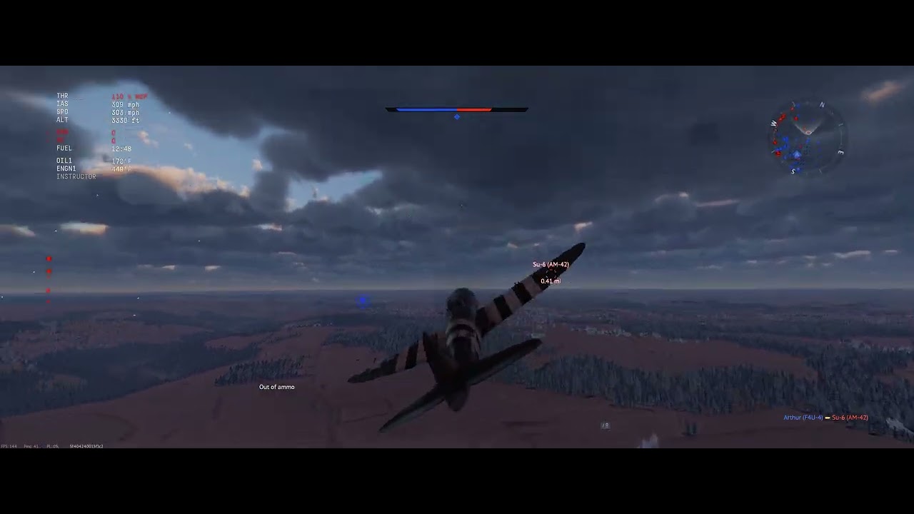 War Thunder P-47D-25 on Bulge