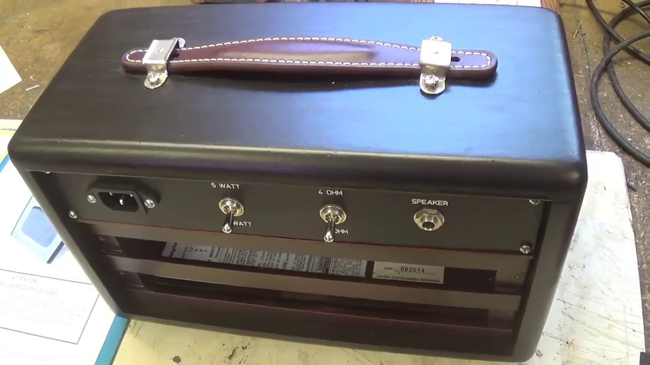 Conversion of a PCB Amp Circuit to Point-to-Point:  Fender Champ 600 to 5F1