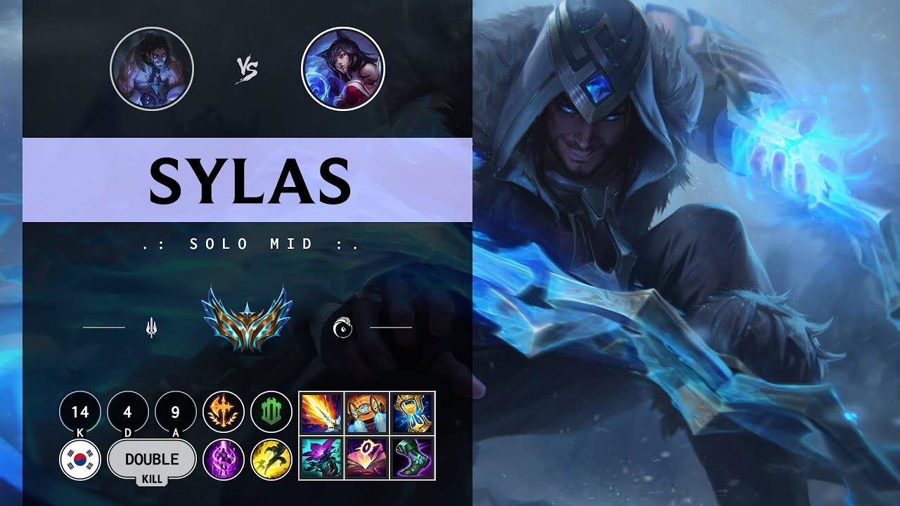Sylas Mid vs Ahri - KR Challenger Patch 14.11