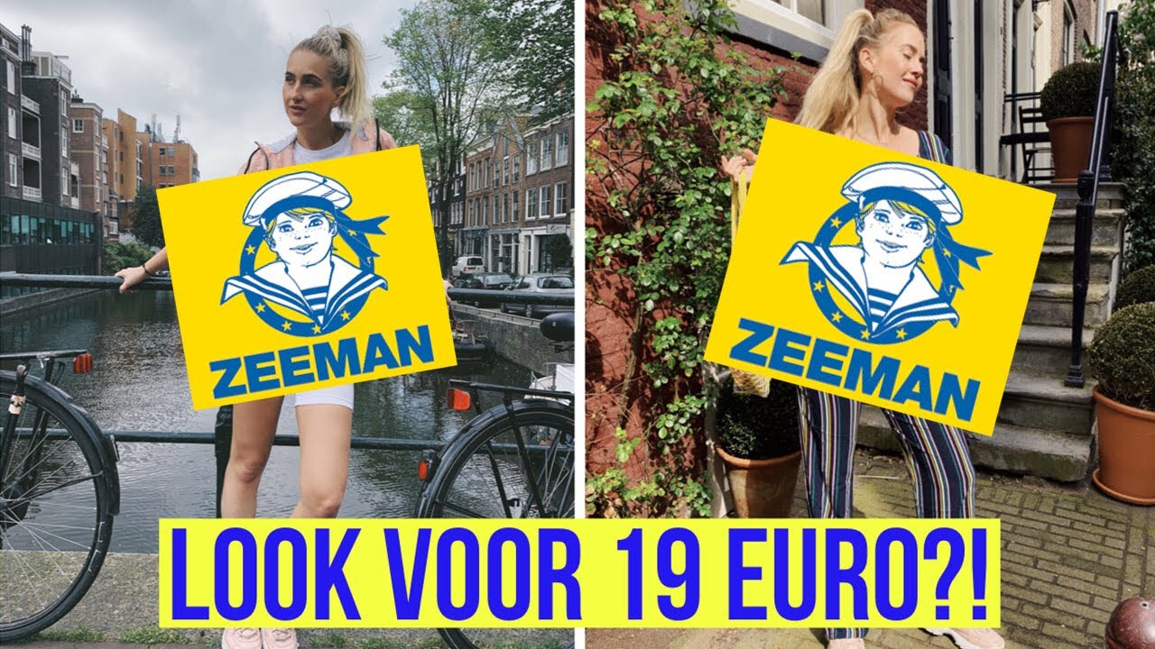 TOFFE OUTFIT 19 EURO ZEEMAN?! (CHALLENGE!) | BLONDE TIGERS