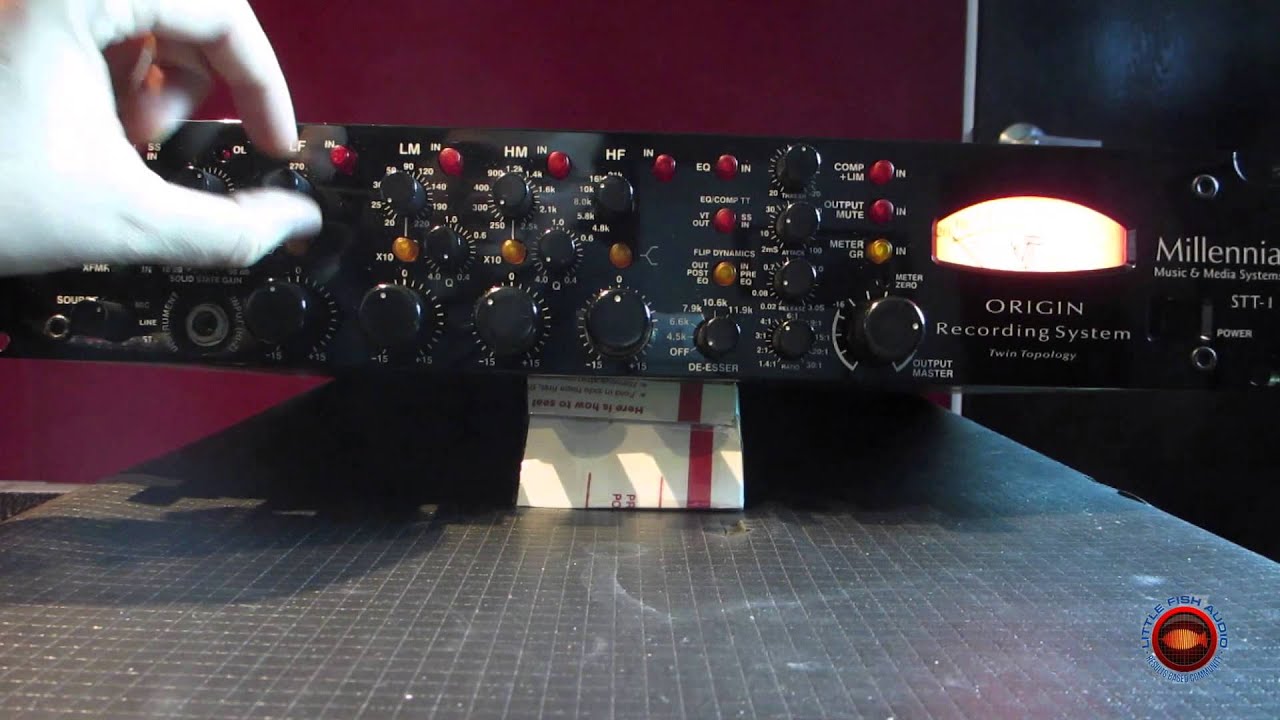 Millennia Media STT-1 Channel Strip Overview - Little Fish Audio