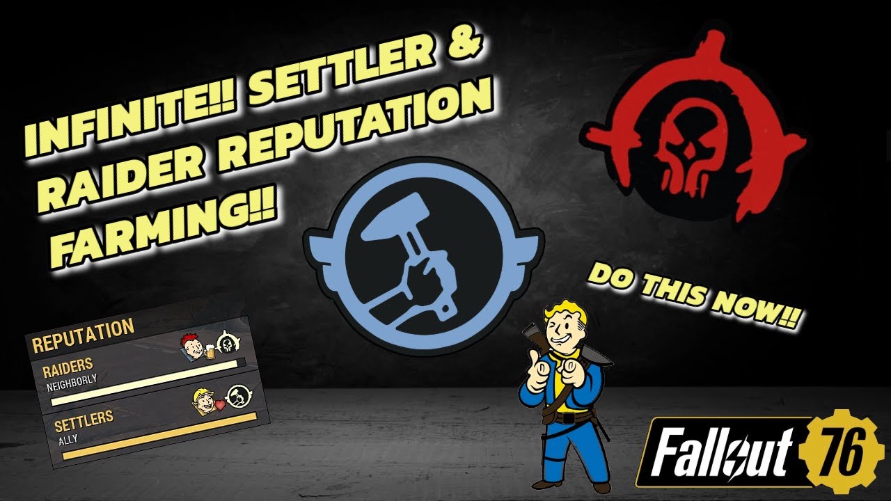 Fallout 76 &mdash; БЕСКОНЕЧНАЯ репутация! Не упустите!