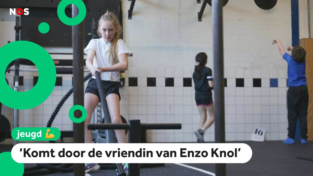 Kinderen doen aan nieuwe fitness-trend Hyrox