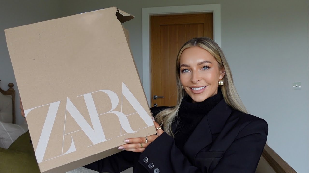 NEW IN ZARA TRY ON HAUL 2023 | WINTER/SPRING TRANSITIONAL PIECES