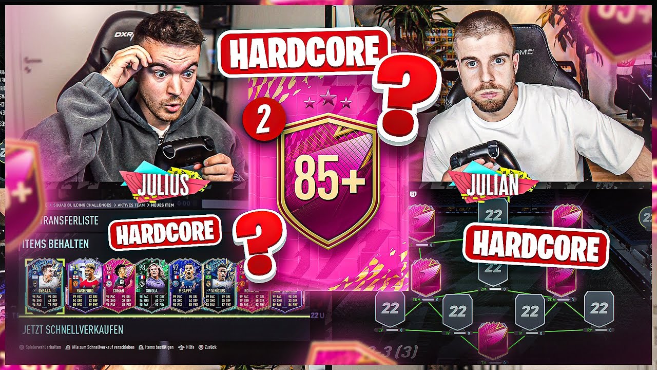 FIFA 22: HARDCORE RANDOM 10x85+ PACK Mind the Gap wird zum HARDCORE FAIL 😂​🔥​