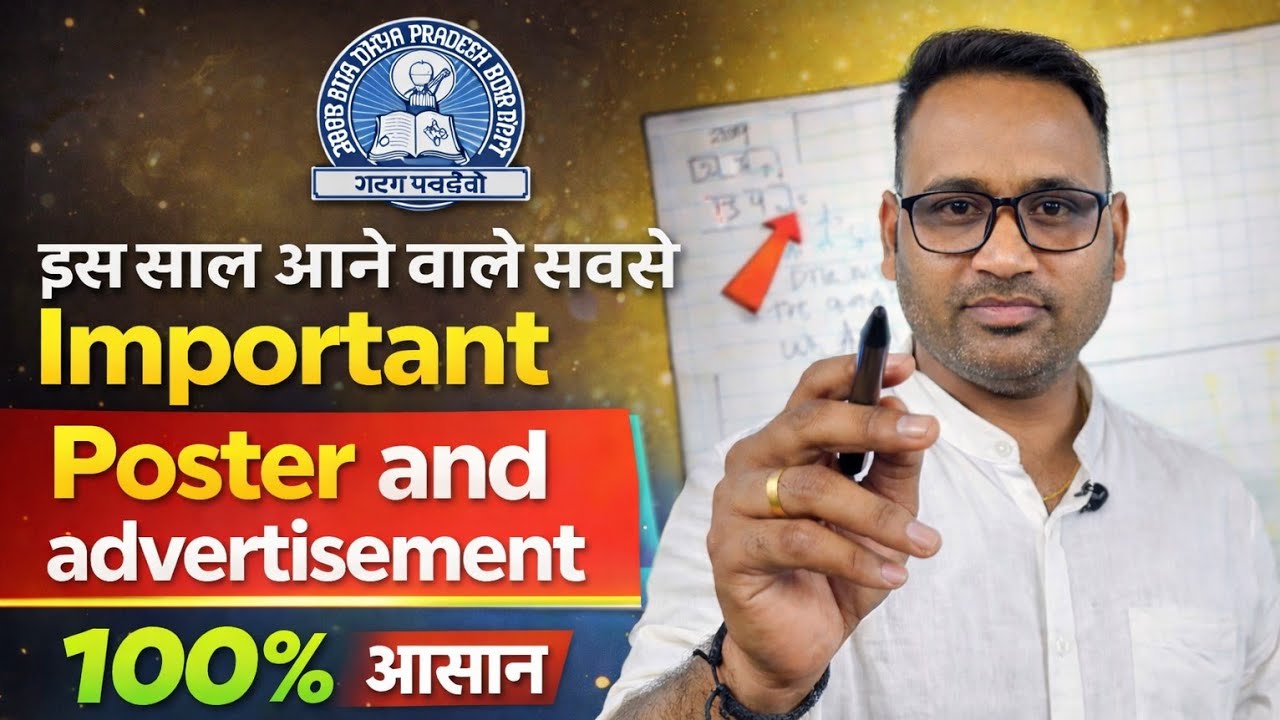 Import and Posters and advertisements for class-12||Mp board Exams 2026||Successpointby-Arunsir 
