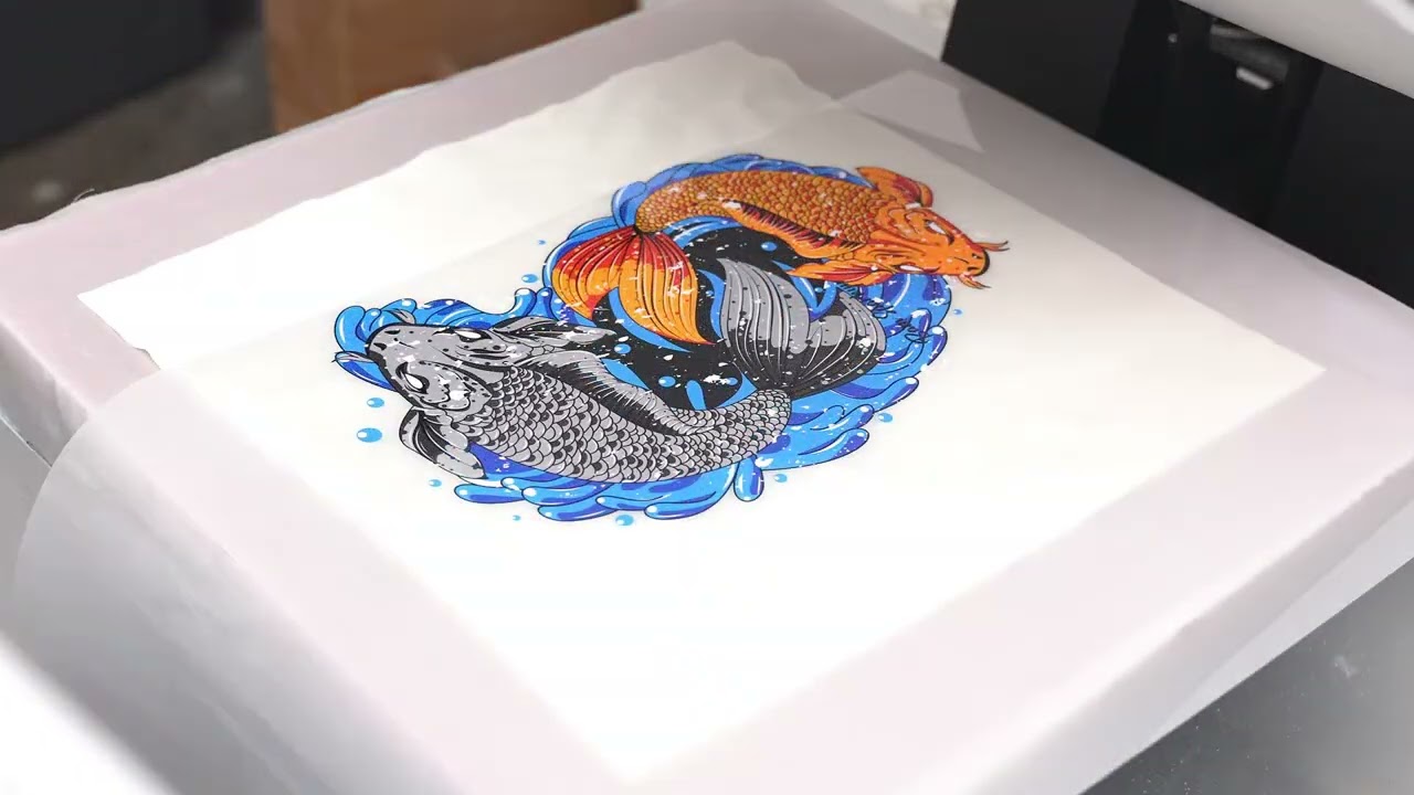 How to choose fast printing speed with oven set?