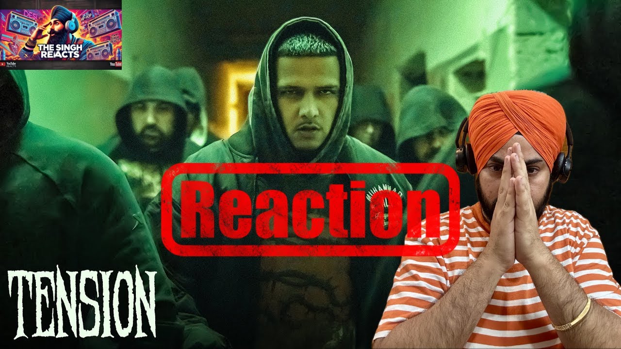 Reaction on Dhanda Nyoliwala - Tension (Official Music Video) | The Singh Reacts