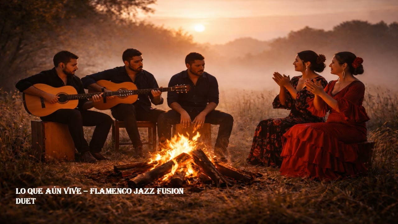 Lo Que Aún Vive – Flamenco Jazz Fusion DUET (NEW Composition with Lyrics)