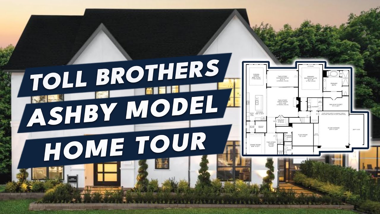 Toll Brothers | Sienna, TX | ASHBY Floor Plan | $1.6m