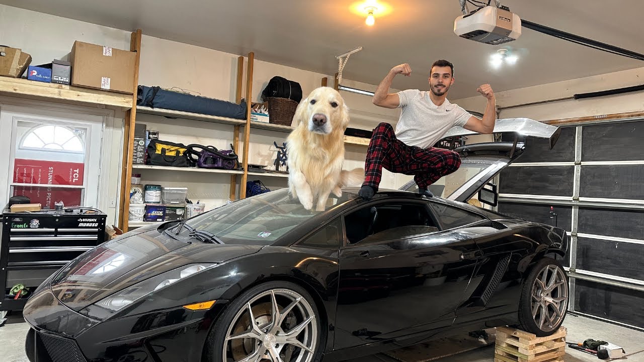 WORKING on my LS SWAPPED LAMBORGHINI