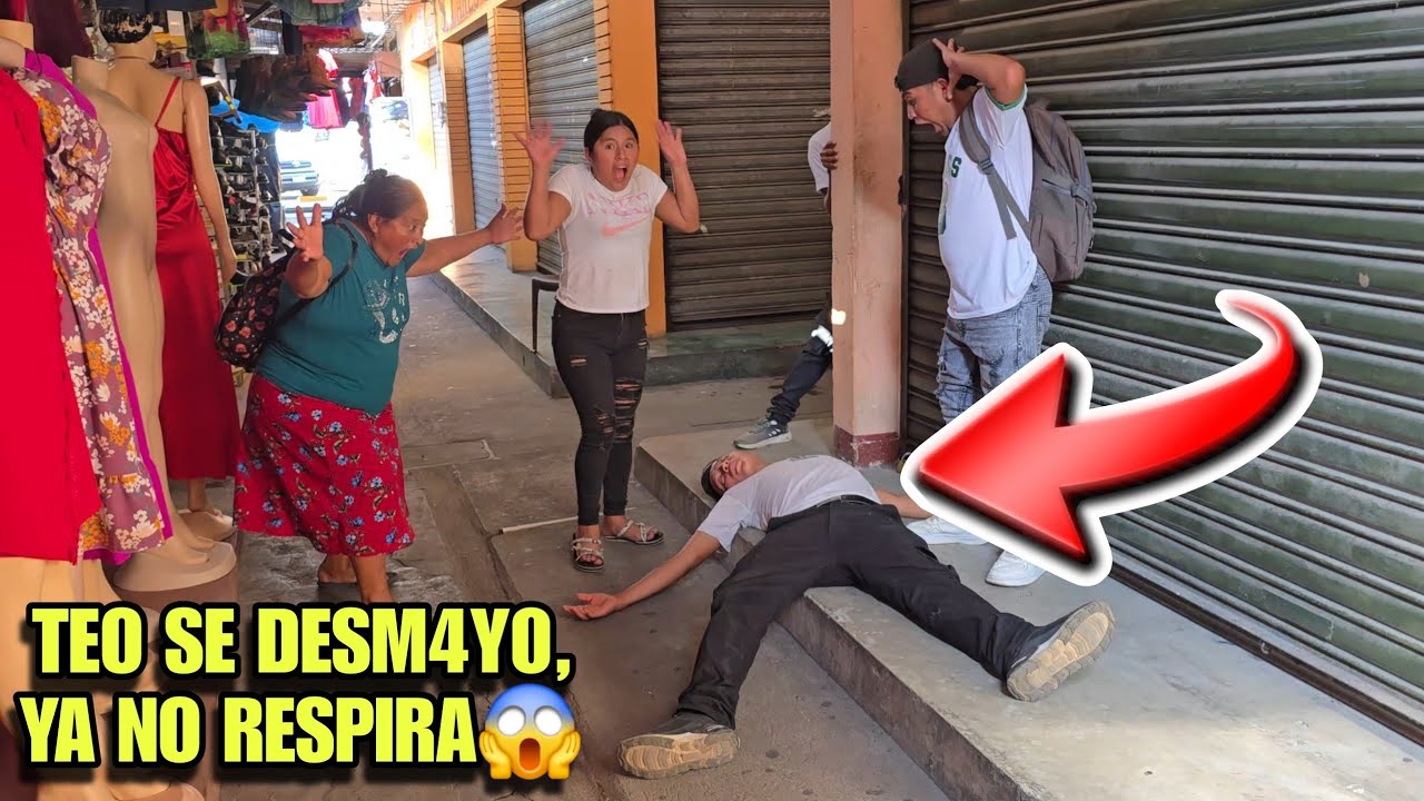 🚨Urgente TEO Cae Mu3rto En Pleno Mercado Y El Grupo Lo Saca De Emergencia Al Hospital😱