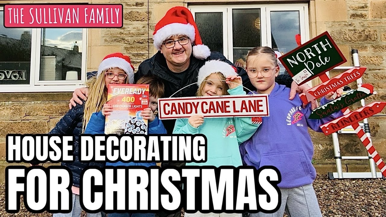 HOUSE DECORATING FOR CHRISTMAS | Christmas DECOR ideas | The Sullivan Family