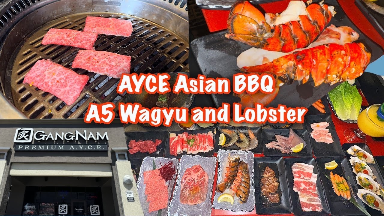 Experience the BEST AYCE Asian BBQ in Las Vegas with LOBSTER and A5 WAGYU!