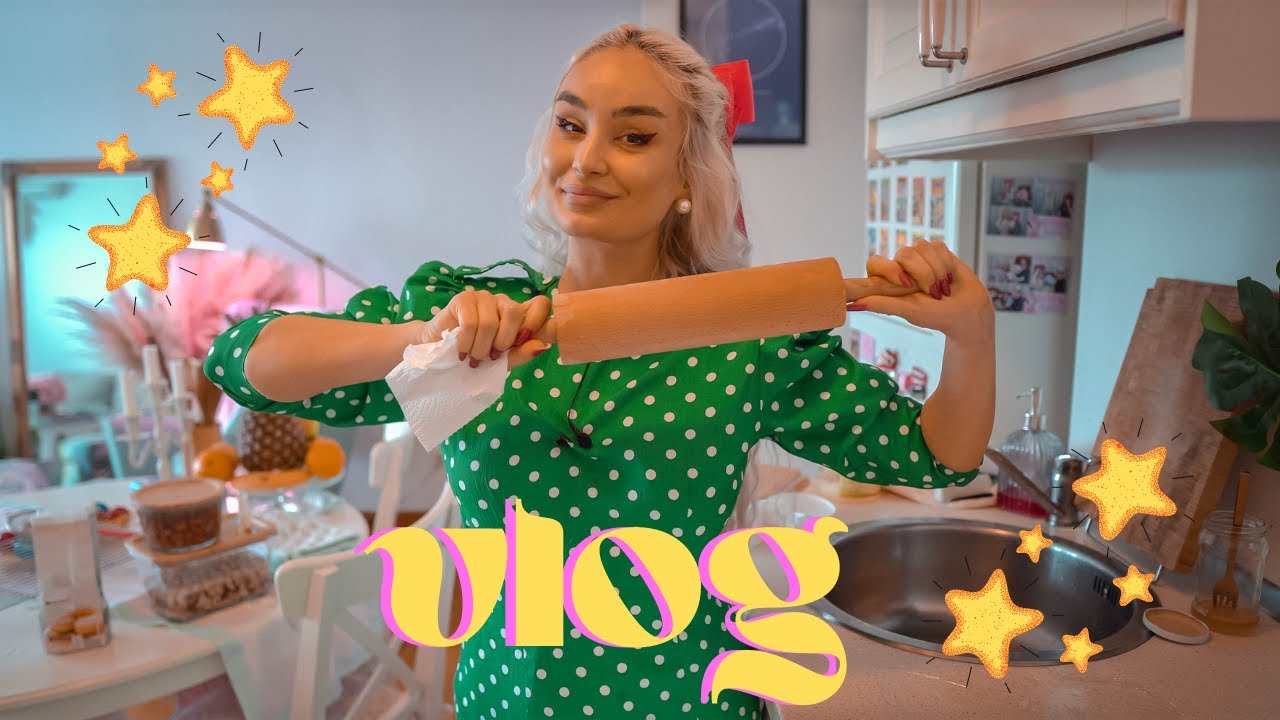 VLOG 2 X SAPTAMANAL | Curatenia de Paste | Chef Madi,  pasca si cozonacul din blender in farfurie