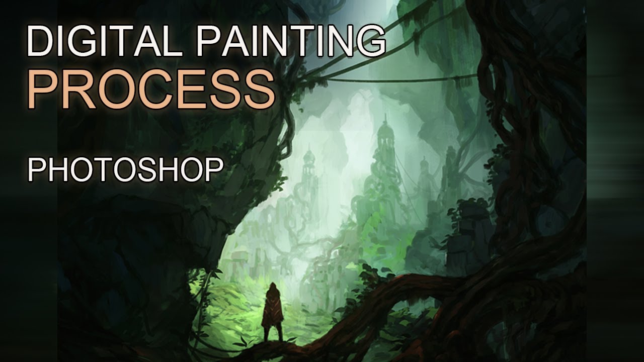 Digital Painting - Environment Concept Art II - Timelapse