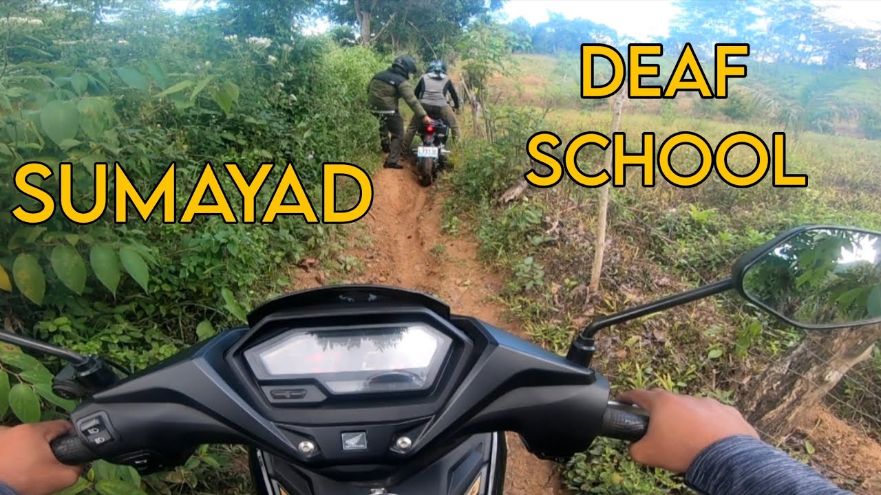 Sayad ang tambotso. Deaf school #vlogs #winnerx150 #motovlog #sniper155vva 