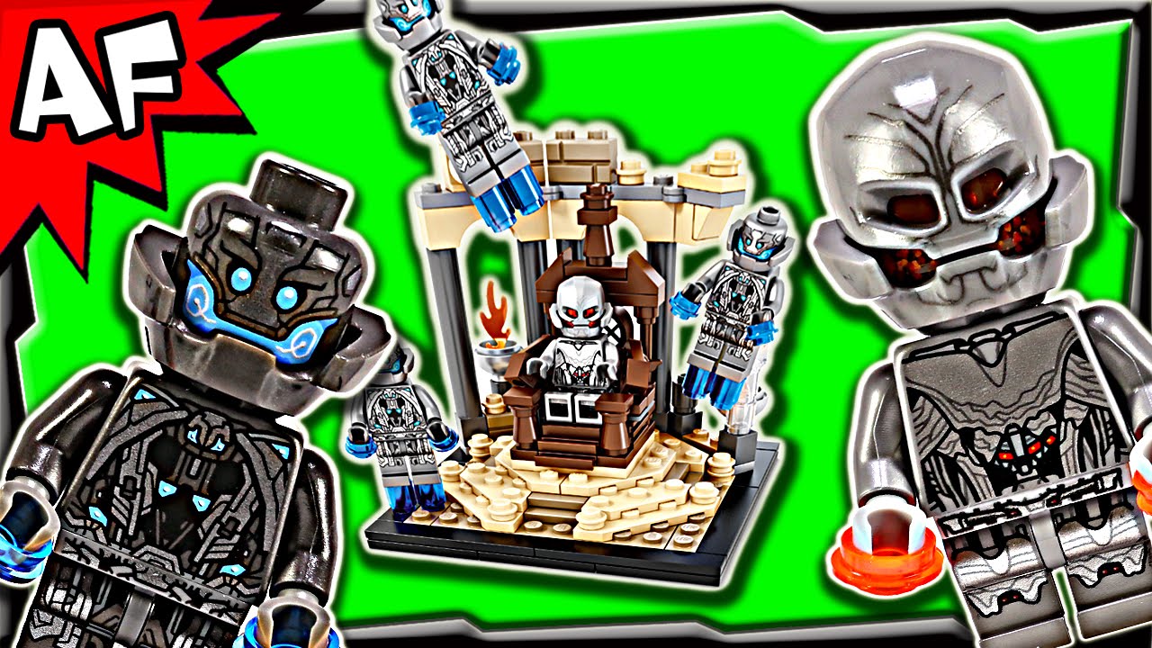 Lego Avengers Throne of Ultron Exclusive SDCC 2015 Stop Motion Build Review