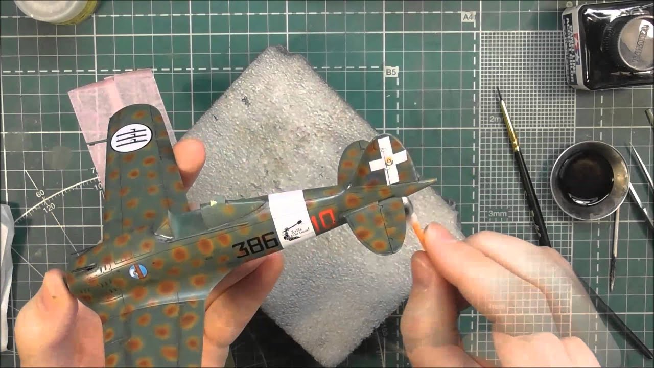 ЗМ #104. Сборка Macchi MC.200. Часть 10