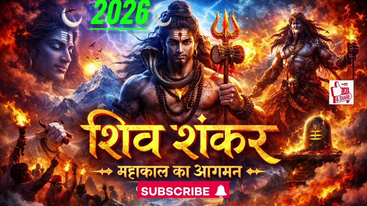 🔱 शिव शंकर – महाकाल का आगमन 2026 🔱Shiv Shankar – Mahakaal Ka Aagman Mera Hindi Gaana channel