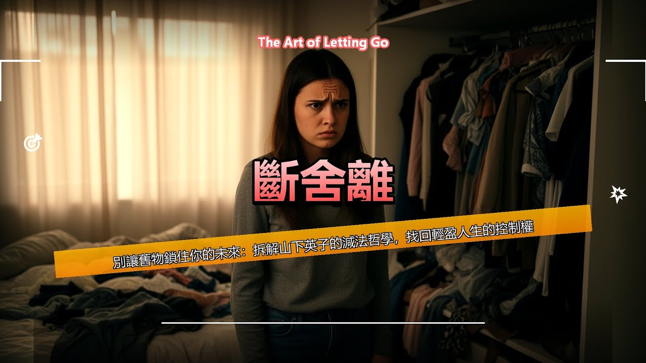 《断舍离》深度解读：为什么扔掉旧物，你的人生就开挂了？| 山下英子减法哲学 #自我提升 #极简生活