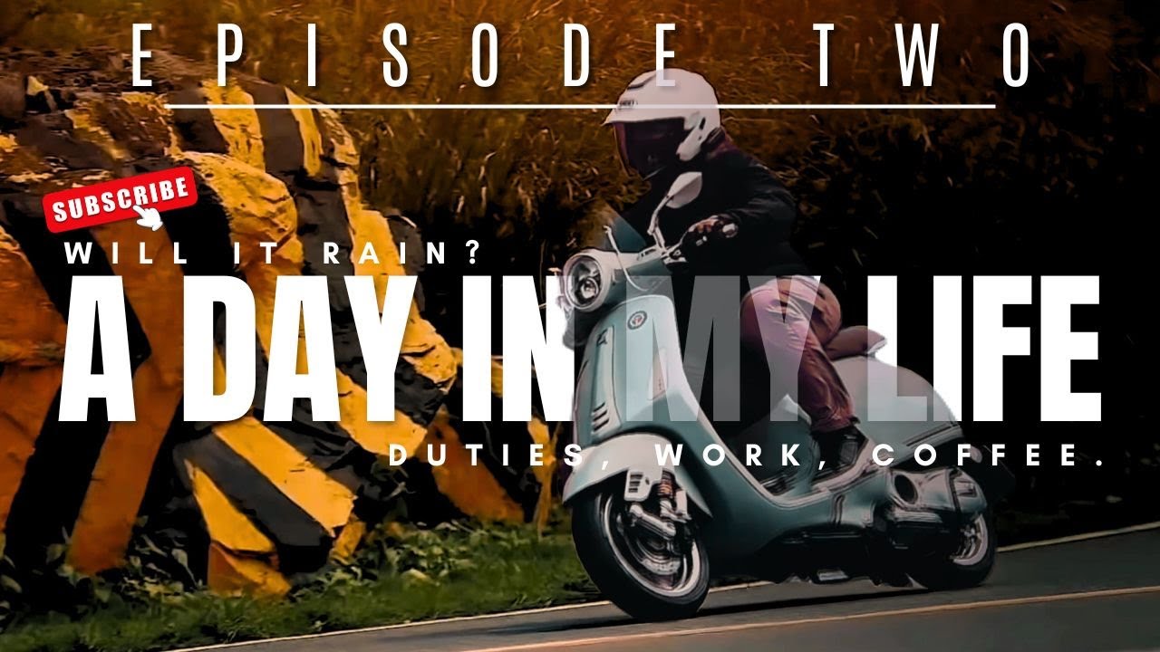 BroDhie Episode 2 | A day in my life | Vespa Primavera 150 (Relax Green)