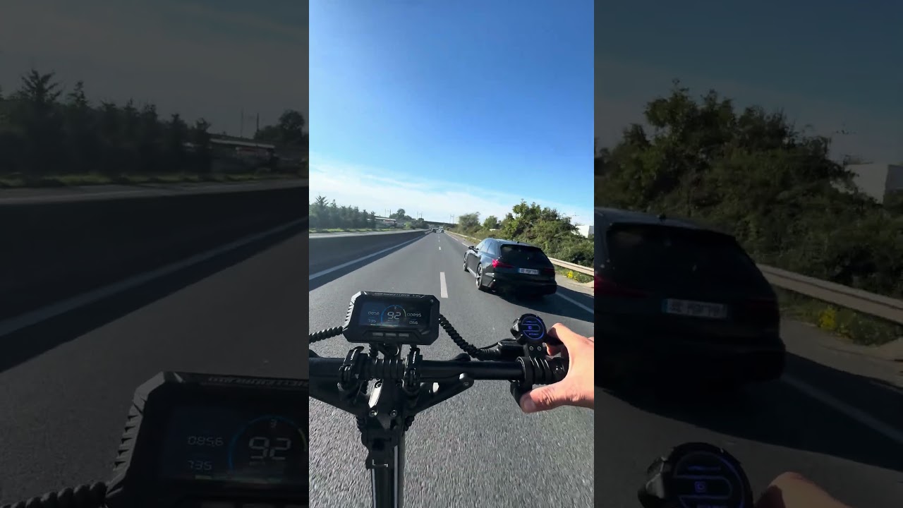Test 2 Dualtron thunder 3 vs N6 #100kmph #bikelife #dualtronthunder #ride #trotinette #paris #fast