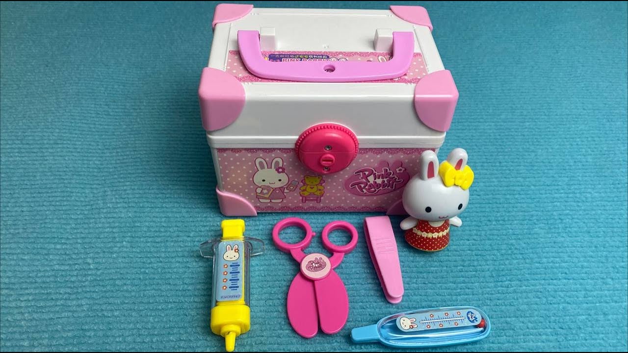 6 minutes Unboxing First Aid box Toy Video ASMR Video No Music