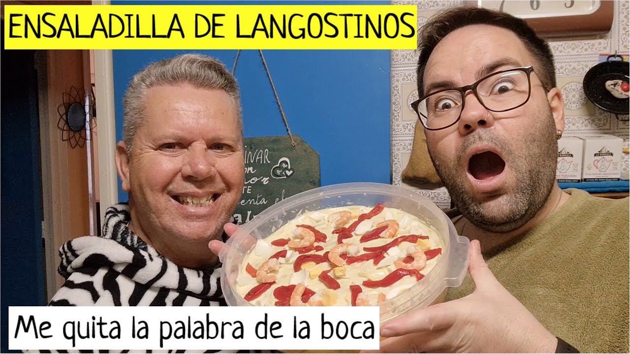 Me QUITA la PALABRA de la BOCA....🤭 // Ensaladilla de LANGOSTINOS....🦐