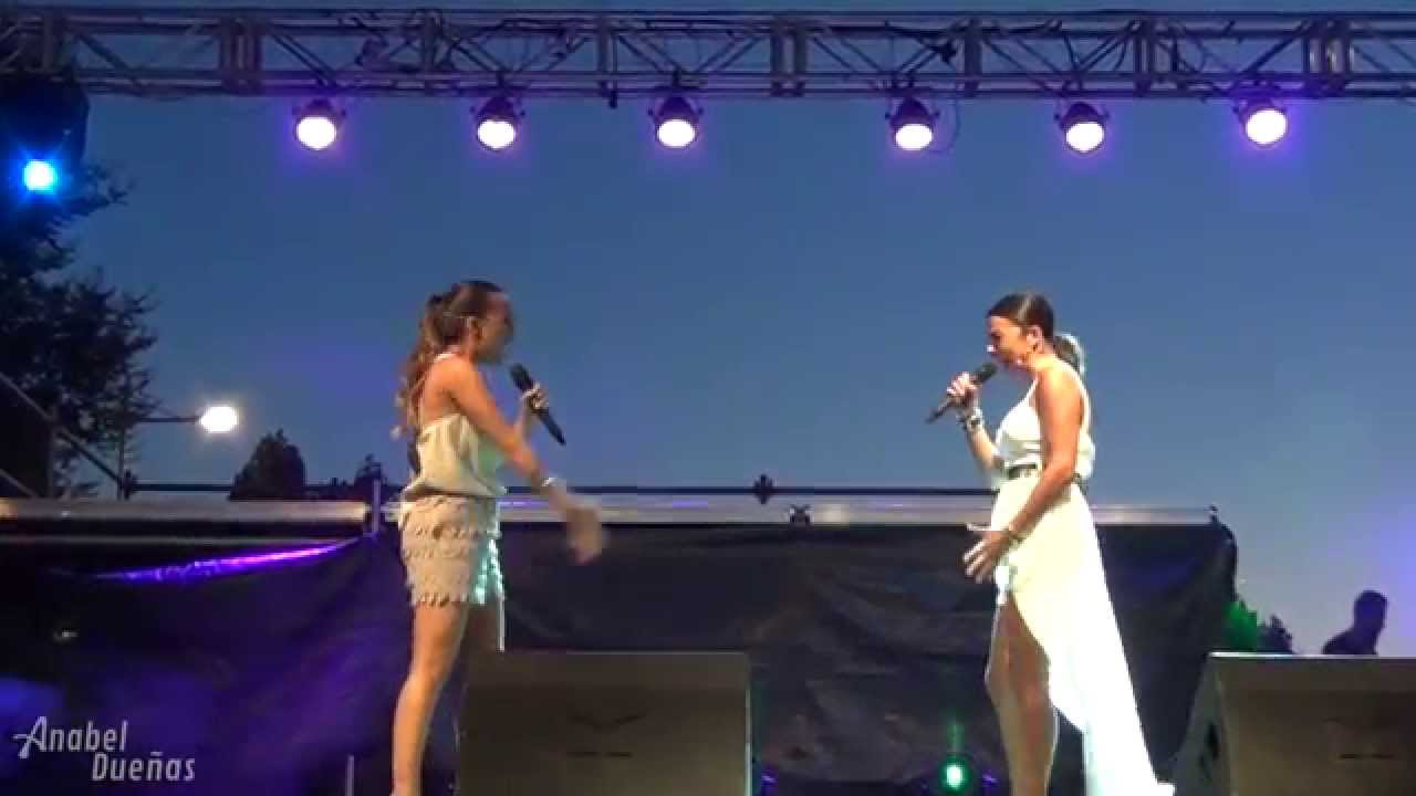 Anabel Dueñas - Gira SSGL '15 - Se nos rompió el amor (Villanueva de la Cañada 22 Julio)