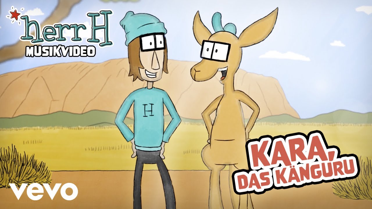 herrH - Kara, das Känguru (Kinderlieder / Offizielles Musikvideo)