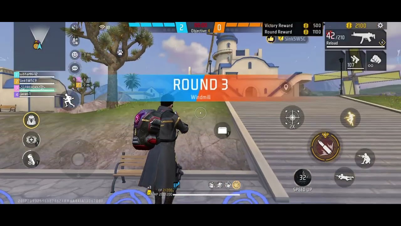 Free fire game play 