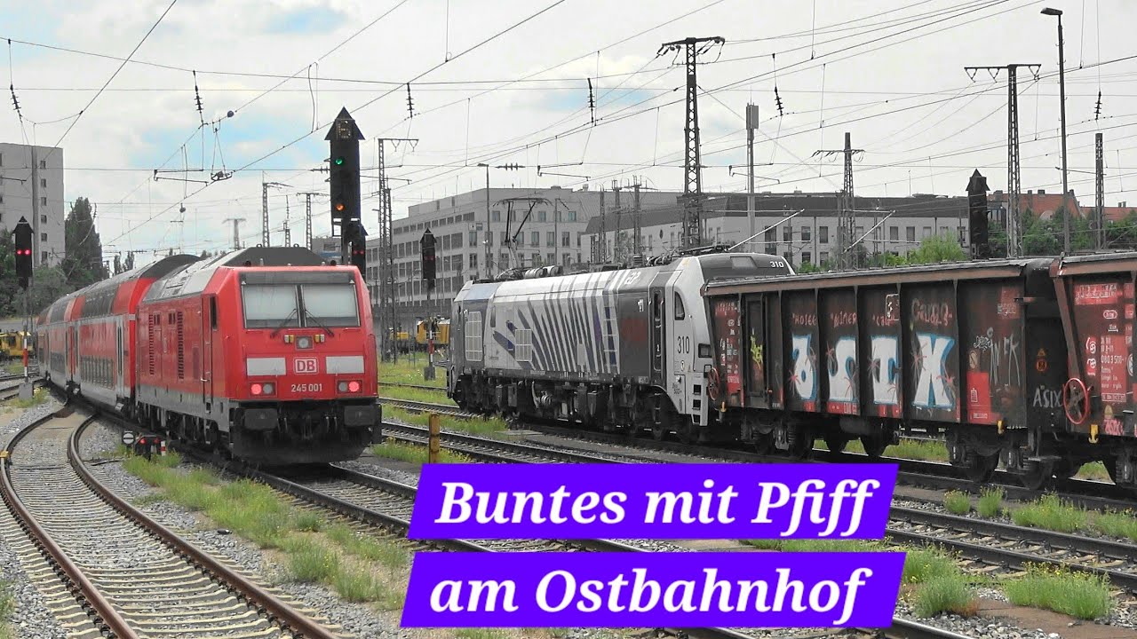 München Ostbahnhof: Smarter Pfiff von SmartRail, Railjet2, WESTbahn, bunte S-Bahn München & mehr