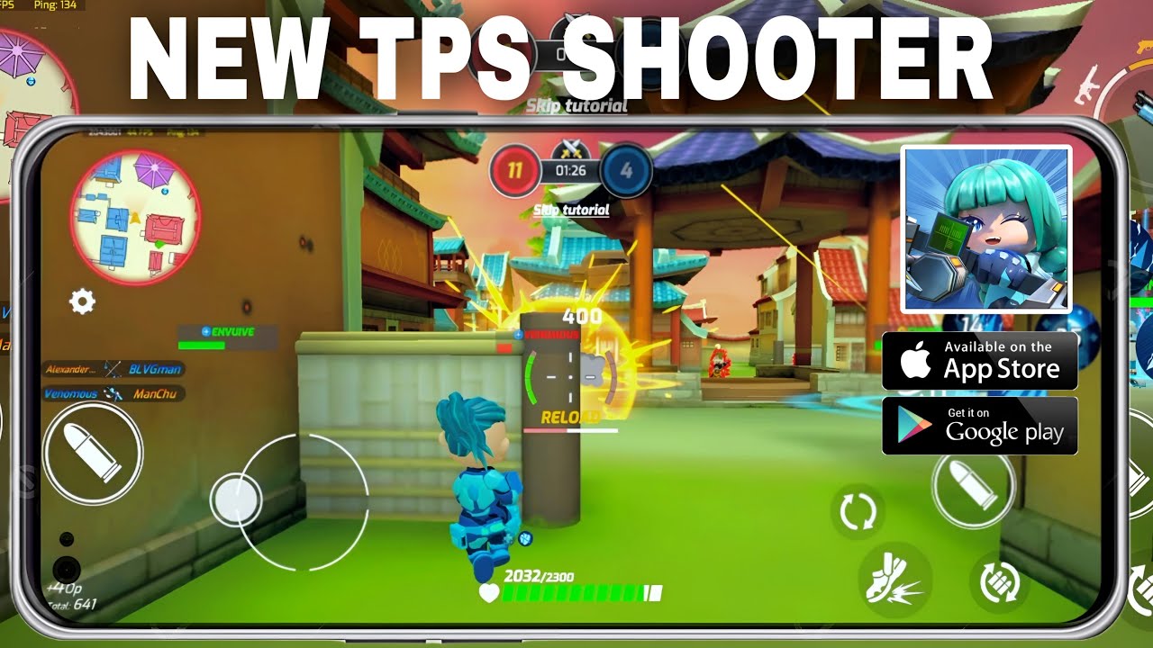 AS Legends: 5v5 Chibi TPS Game | New Third Person Shooting Game Android @gamervikki