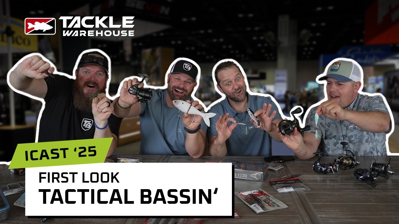 Tactical Bassin' joins TW to discuss the BEST Tackle from ICAST 2025!