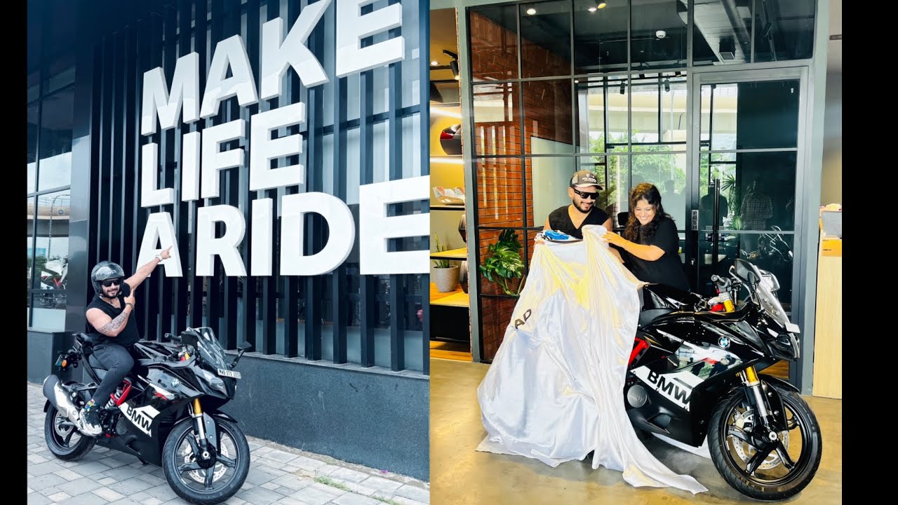 Took Delivery of My Brand New BMW G 310 RR in Kolkata! 🏍️