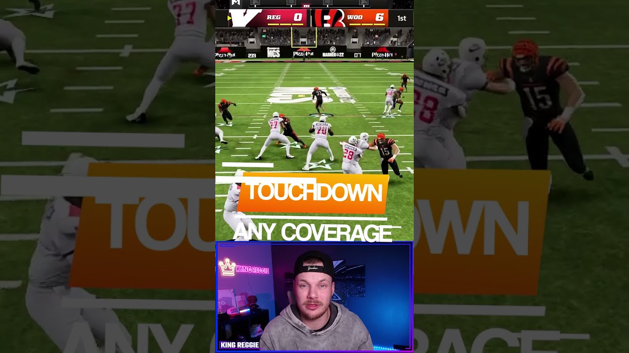One Play Touchdown VS ANY Coverage In Madden 22!