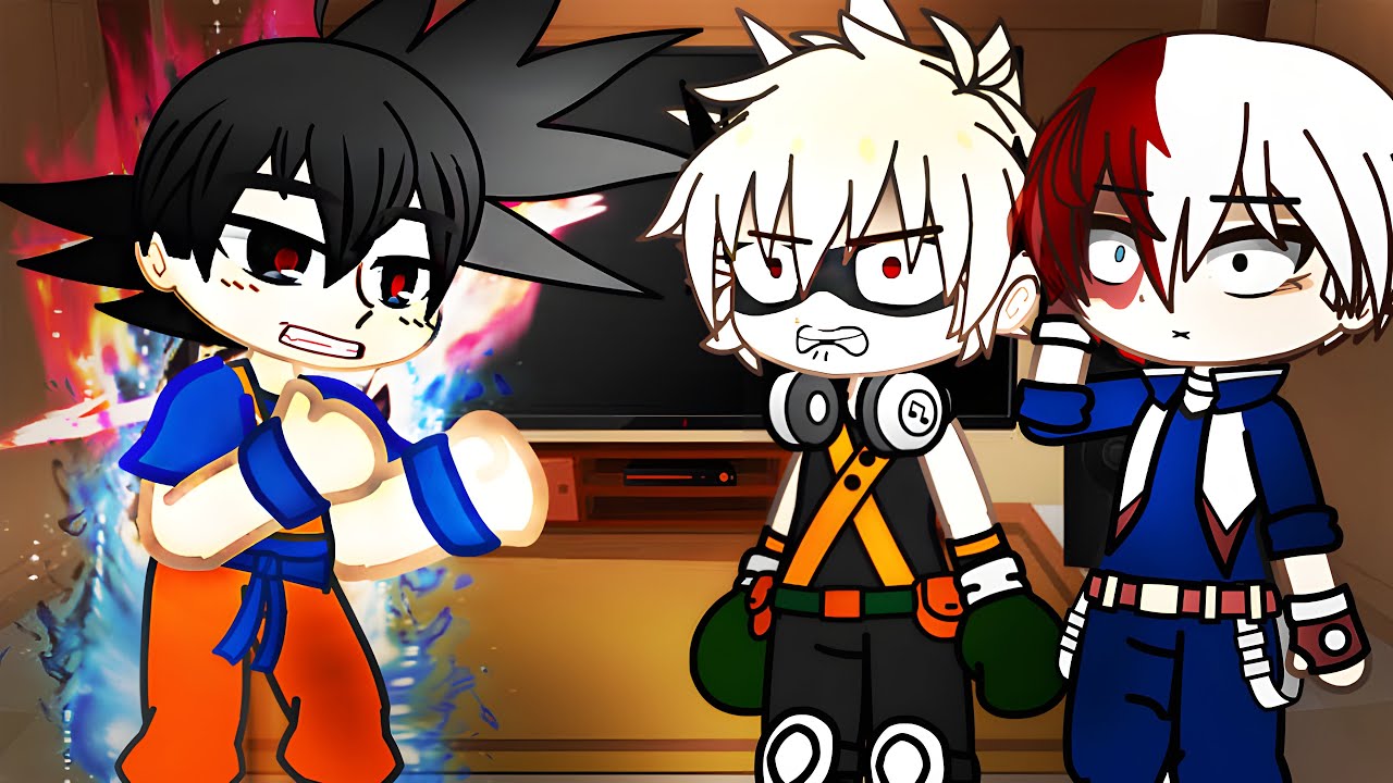 Class 1A React To Goku As New Pro Hero // MHA // Dragon Ball // Gacha React