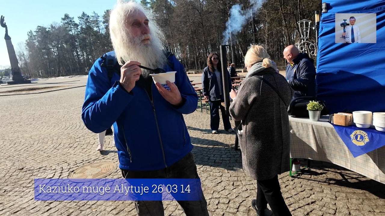 Kaziuko mugė Alytuje su G. Švabienės muzika 26 03 14