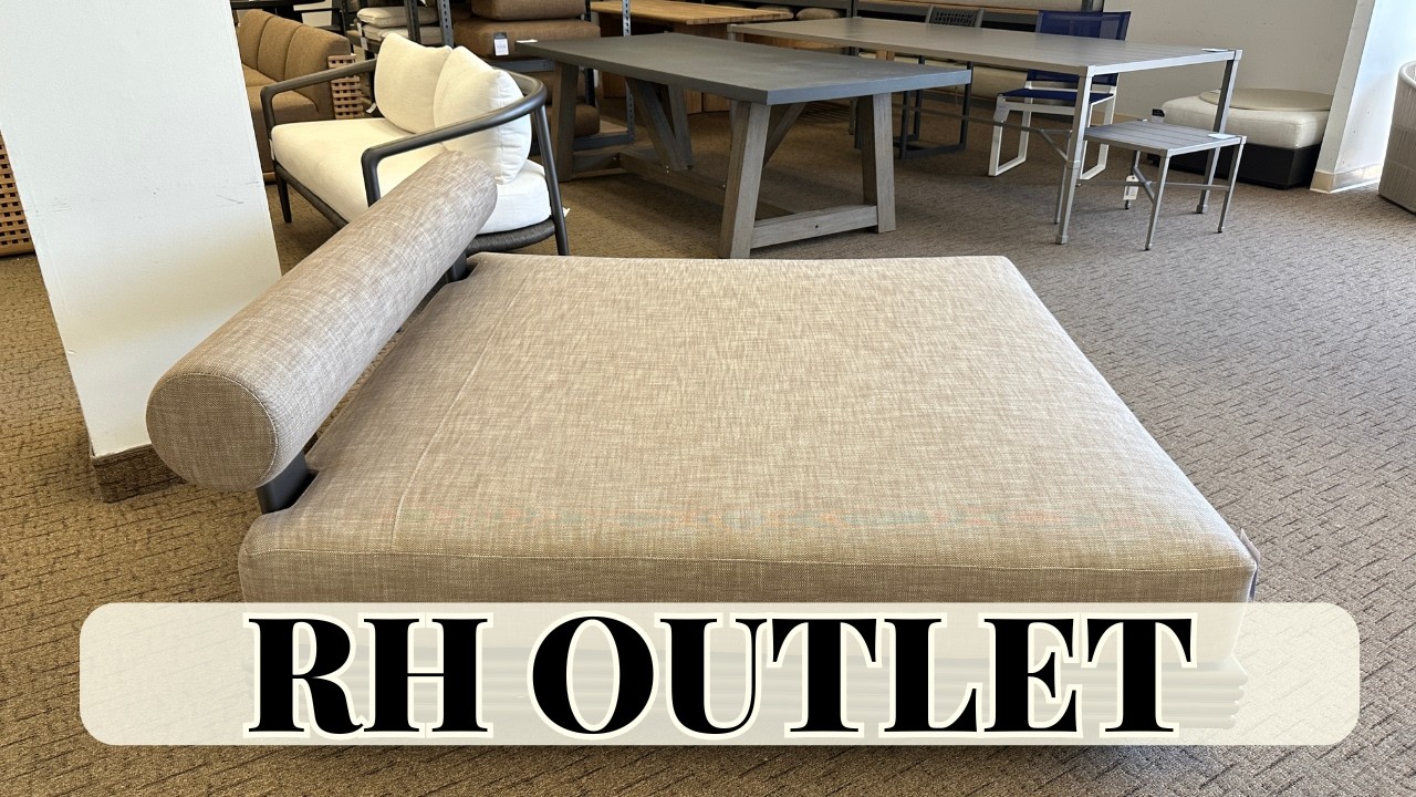 RH Restoration Hardware Outlet Store Tour | Luxury Home Finds for Less 2025