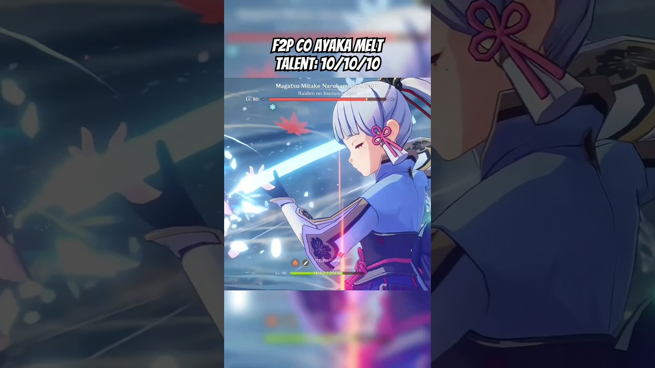 F2P: C0 AYAKA MELT IS INSANE | GENSHIN IMPACT