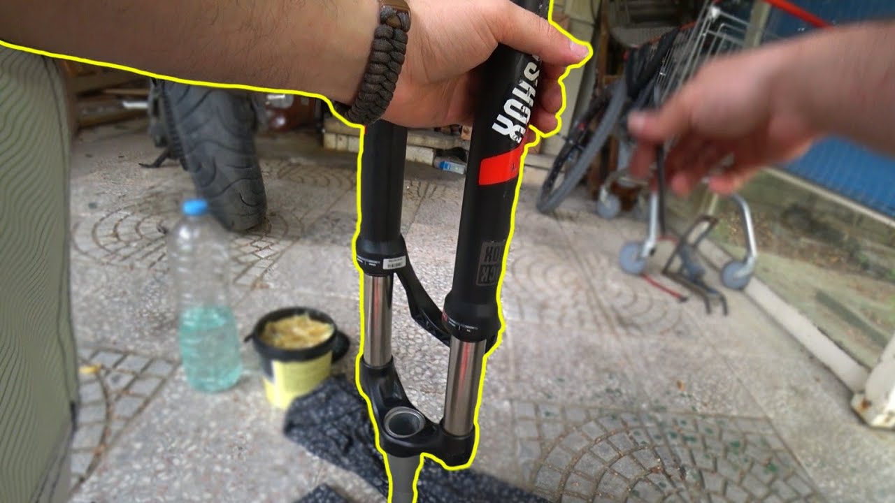 AMORTİSÖR BAKIMI - ROCK SHOX XC 30 TK - B-TWİN RR 560