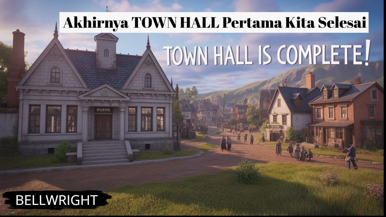 Akhirnya TOWN HALL Pertama Kita Selesai - Bellwright Episode 3