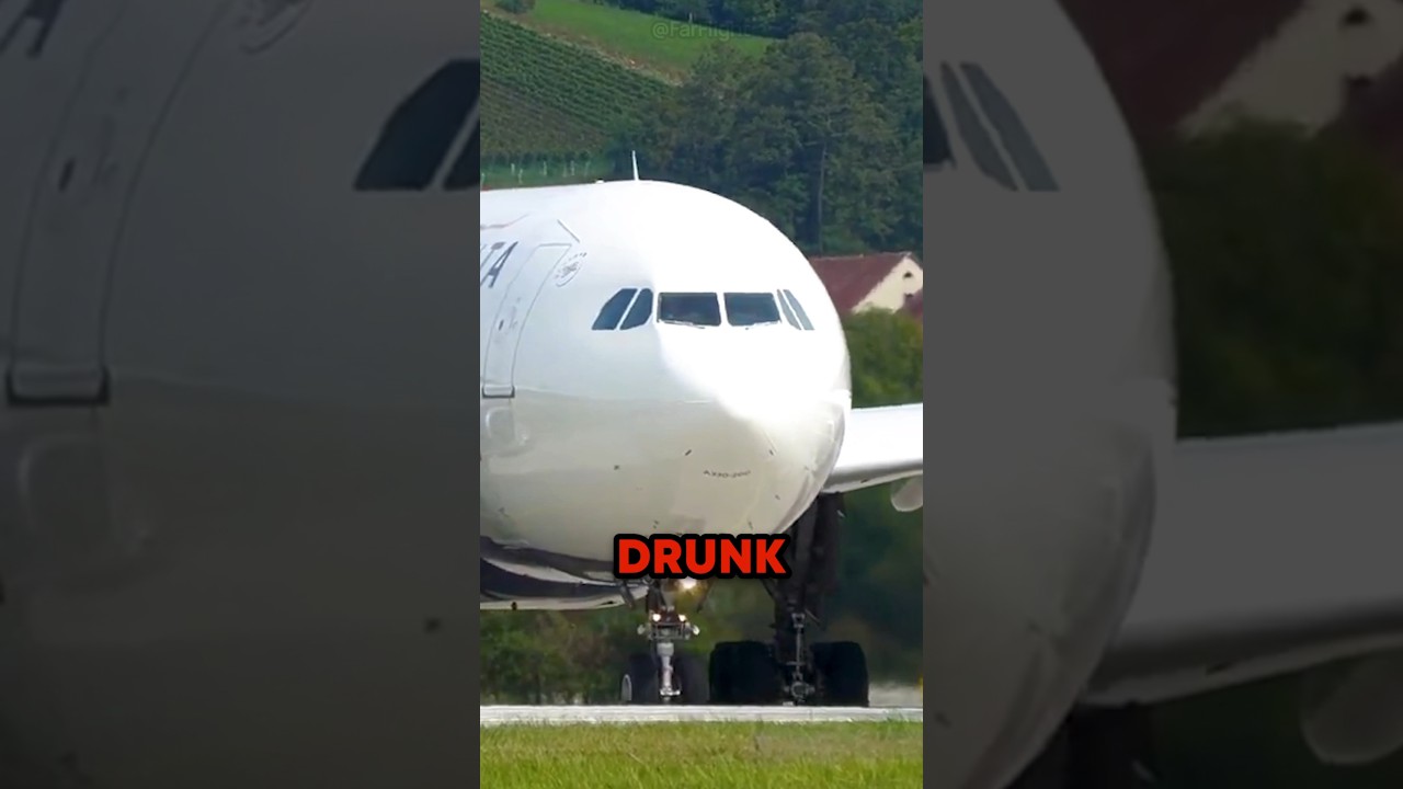 Drunk Pilot Attempts To Fly Plane 😨✈️