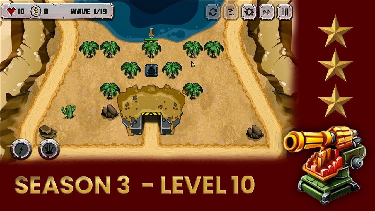 Battle Strategy: Tower Defense - Season 3 Level 10 (2024 Update) Walkthrough