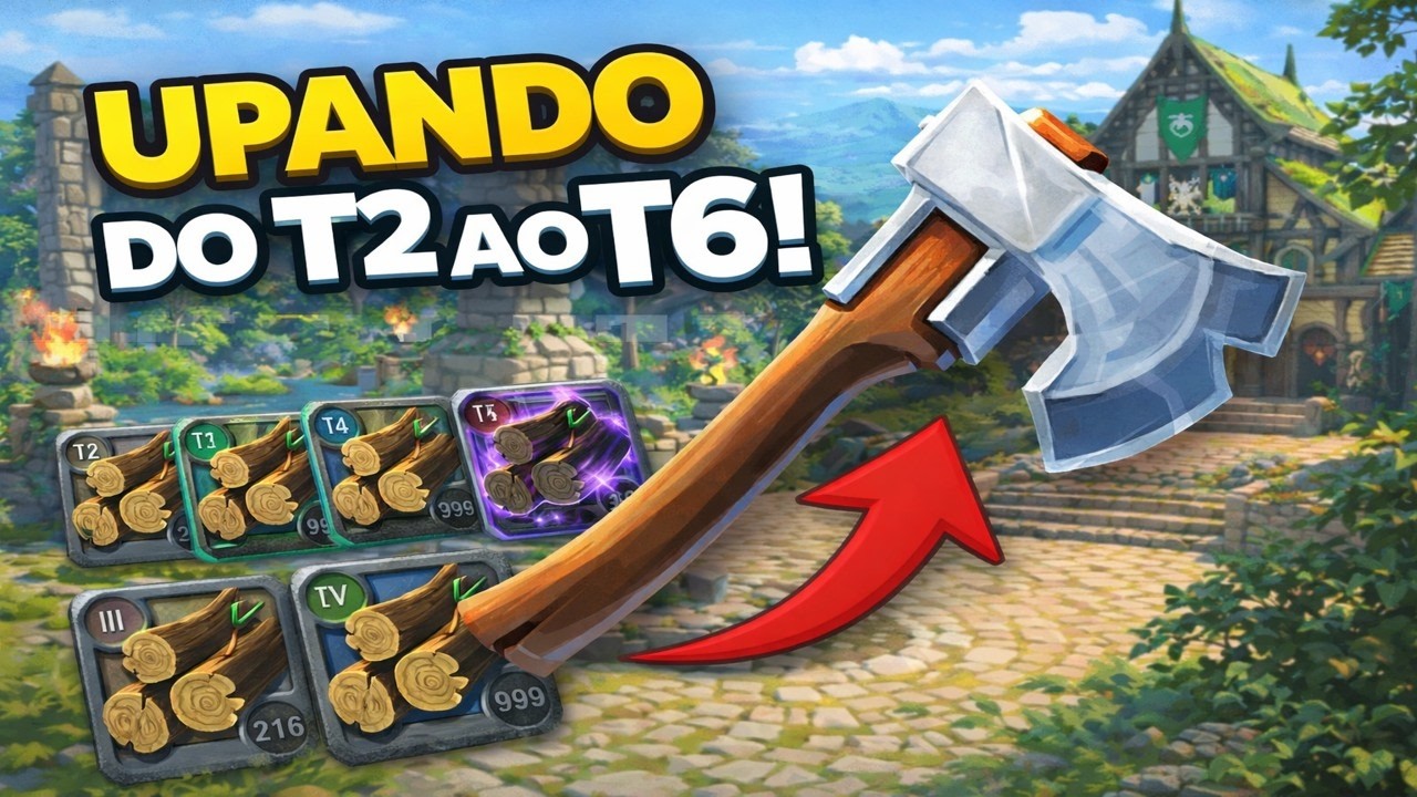 Diário de Coletor - Minha Jornada Upando Coleta de Madeira do T2 ao T6