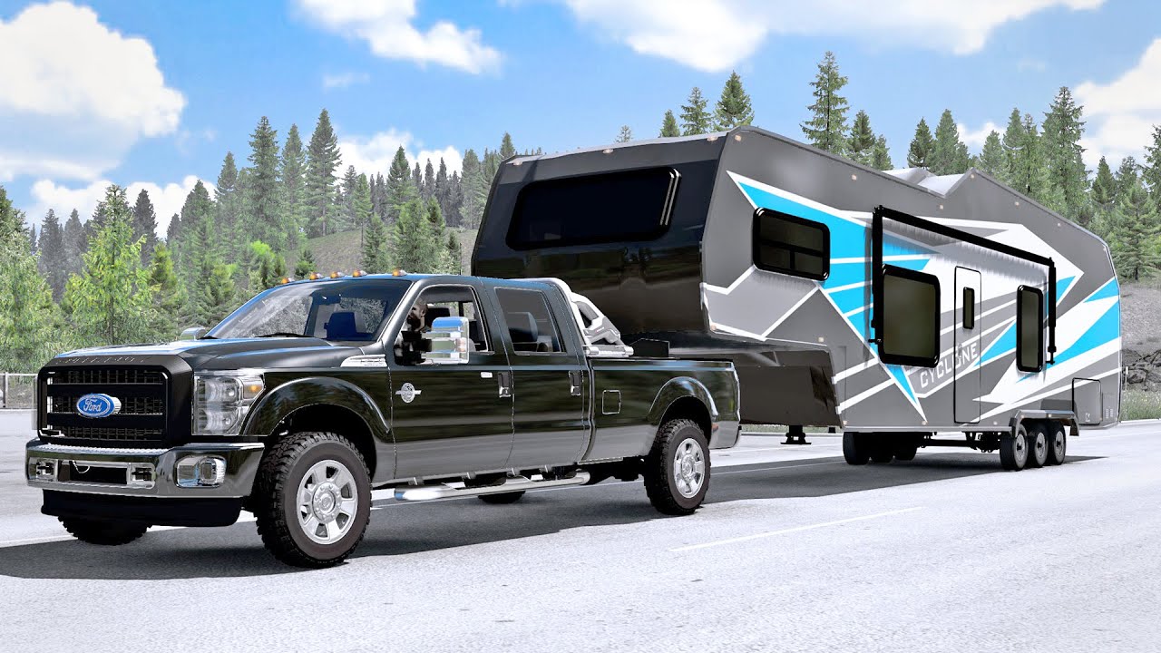 Ford F-350 and Camper for ATS!