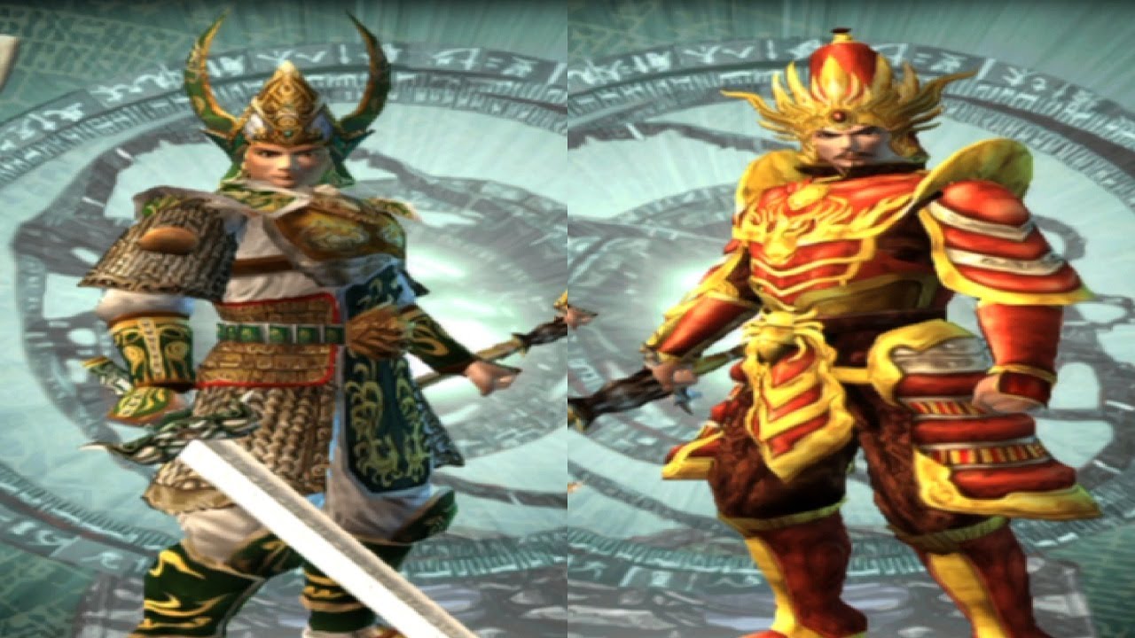 Kessen II Liu Bei/Cao Cao Cutscenes (PS2 Edition) Game Movie 1080p HD